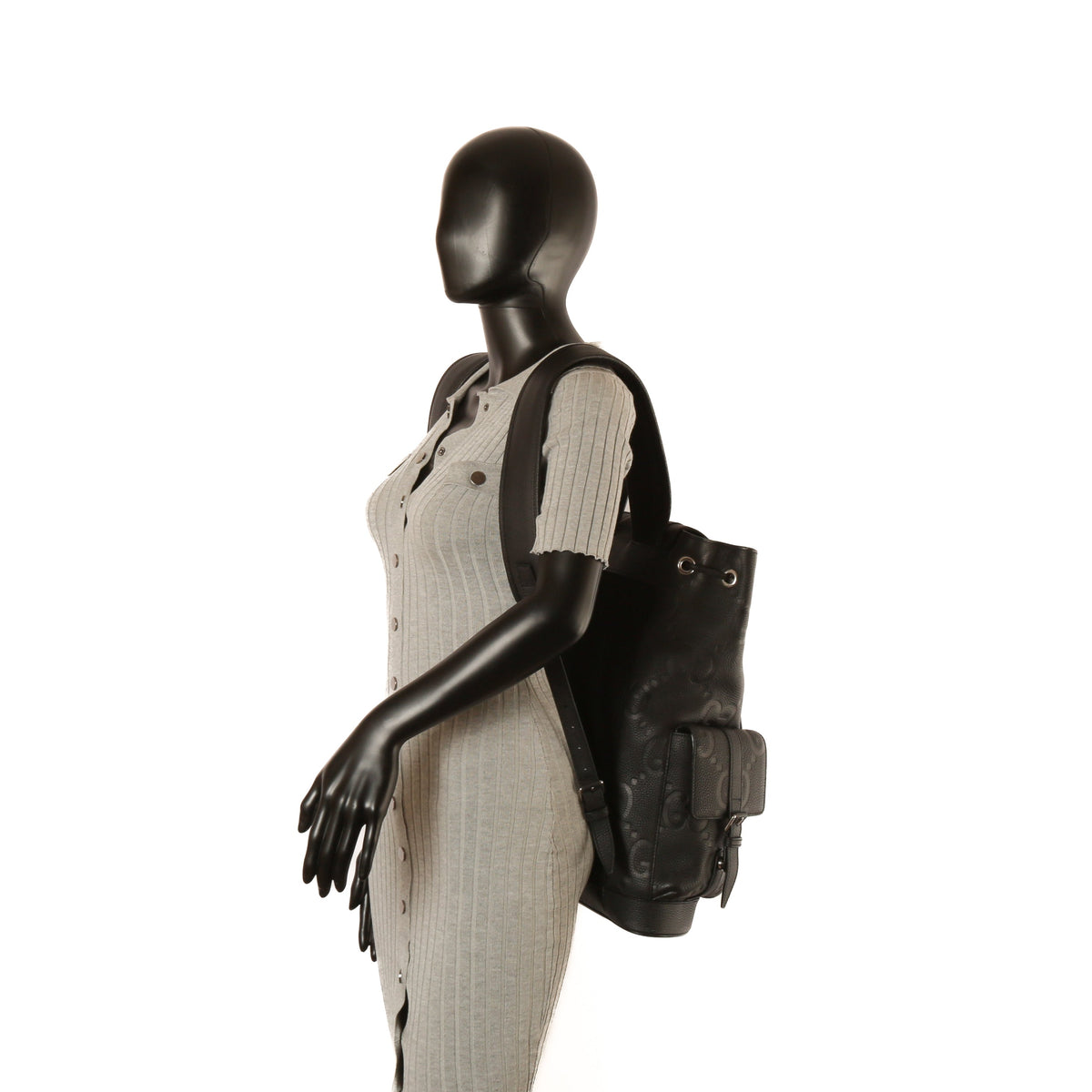 GUCCI Jumbo GG Backpack - Black