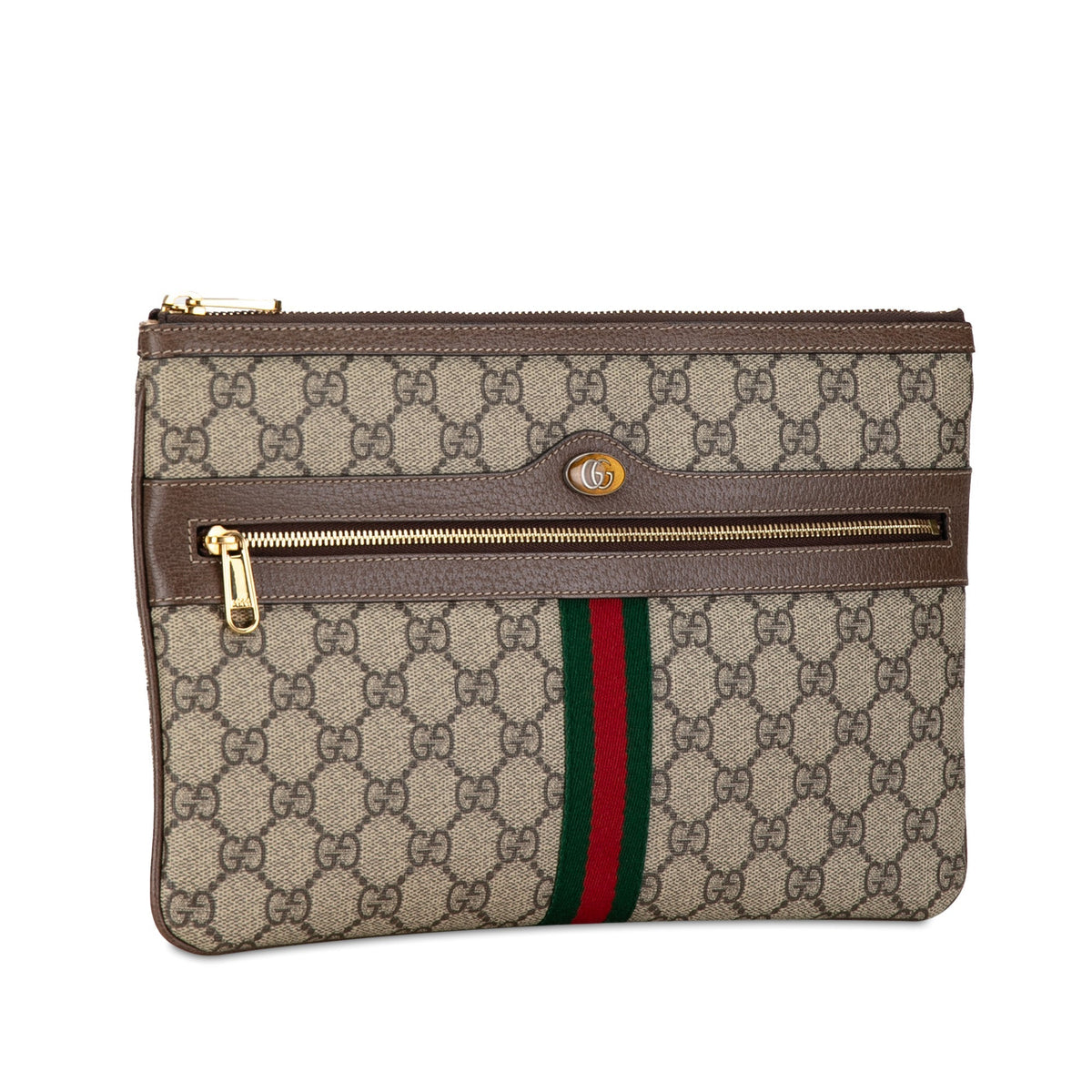 GUCCI GG Supreme Ophidia Clutch Clutch Bag