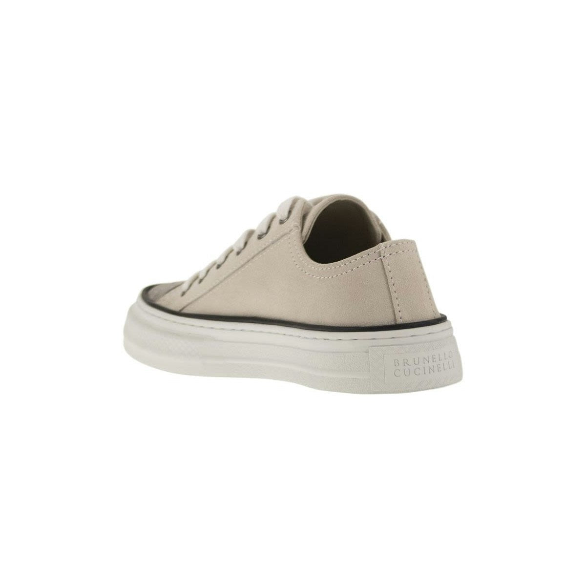 SUEDE TRAINERS WITH PRECIOUS TOE