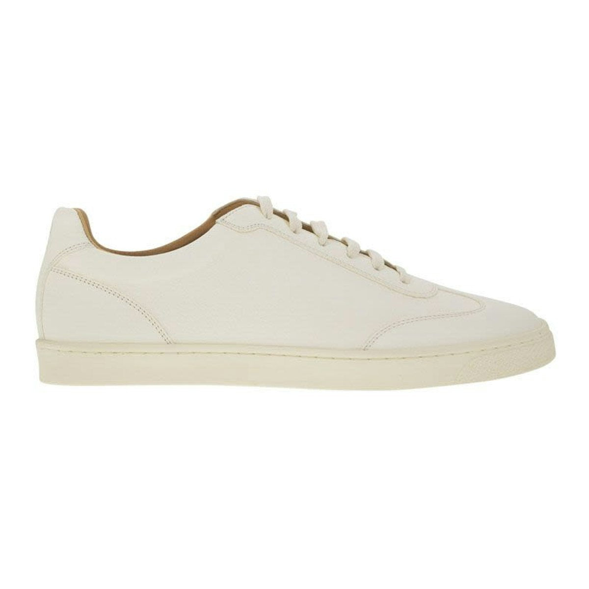 DEERSKIN TRAINERS WITH LATEX SOLE