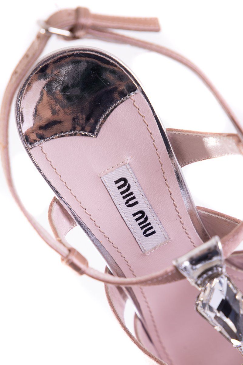 Miu Miu Satin Heels SZ 37.5