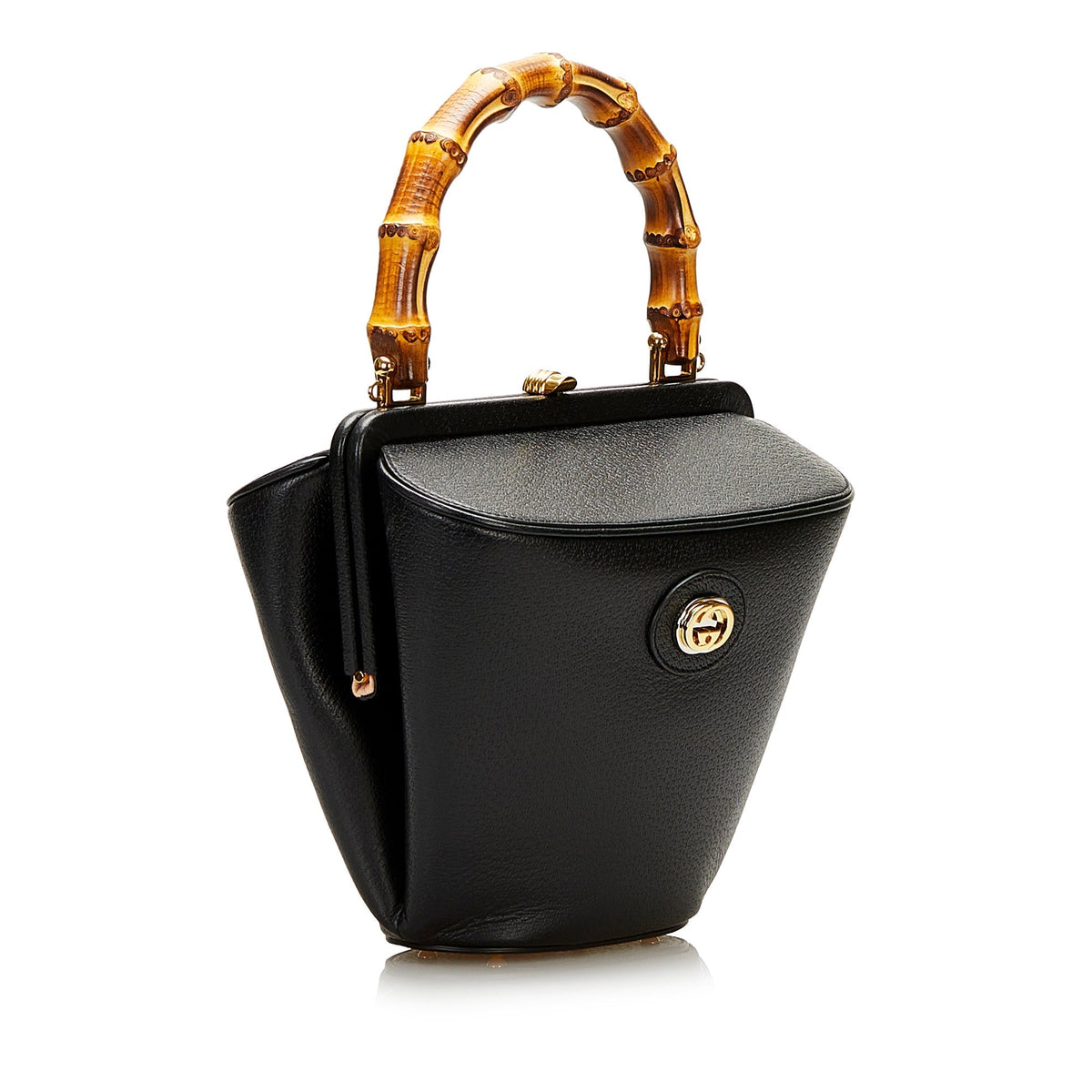 GUCCI Bamboo Mini Marina Bucket Bag