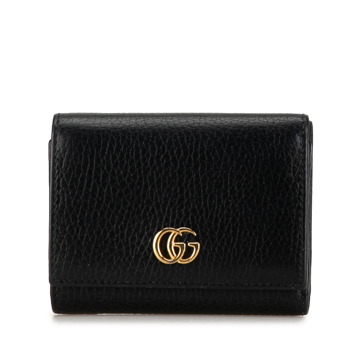 GUCCI Leather GG Marmont Small Wallet Small Wallets