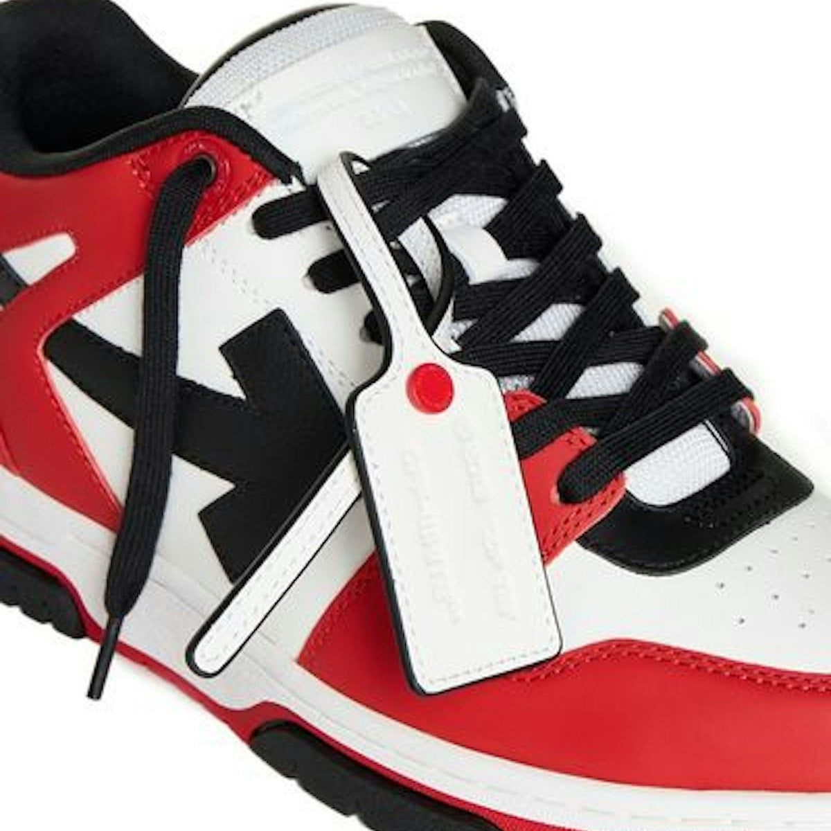 OUT OF OFFICE RED/BLACK TRAINER