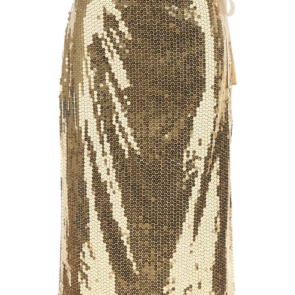 PRADA Embellished Mesh Skirt