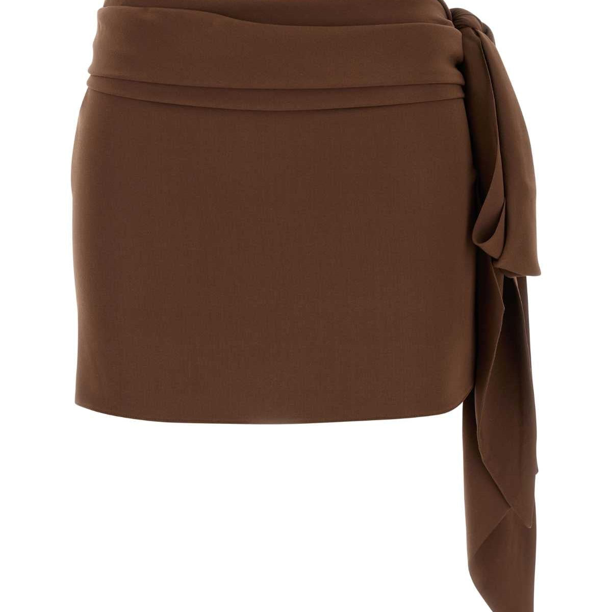PRADA Silk Mini Skirt for Women - SS25 Collection