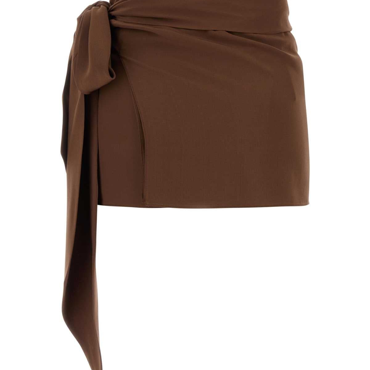 PRADA Silk Mini Skirt for Women - SS25 Collection