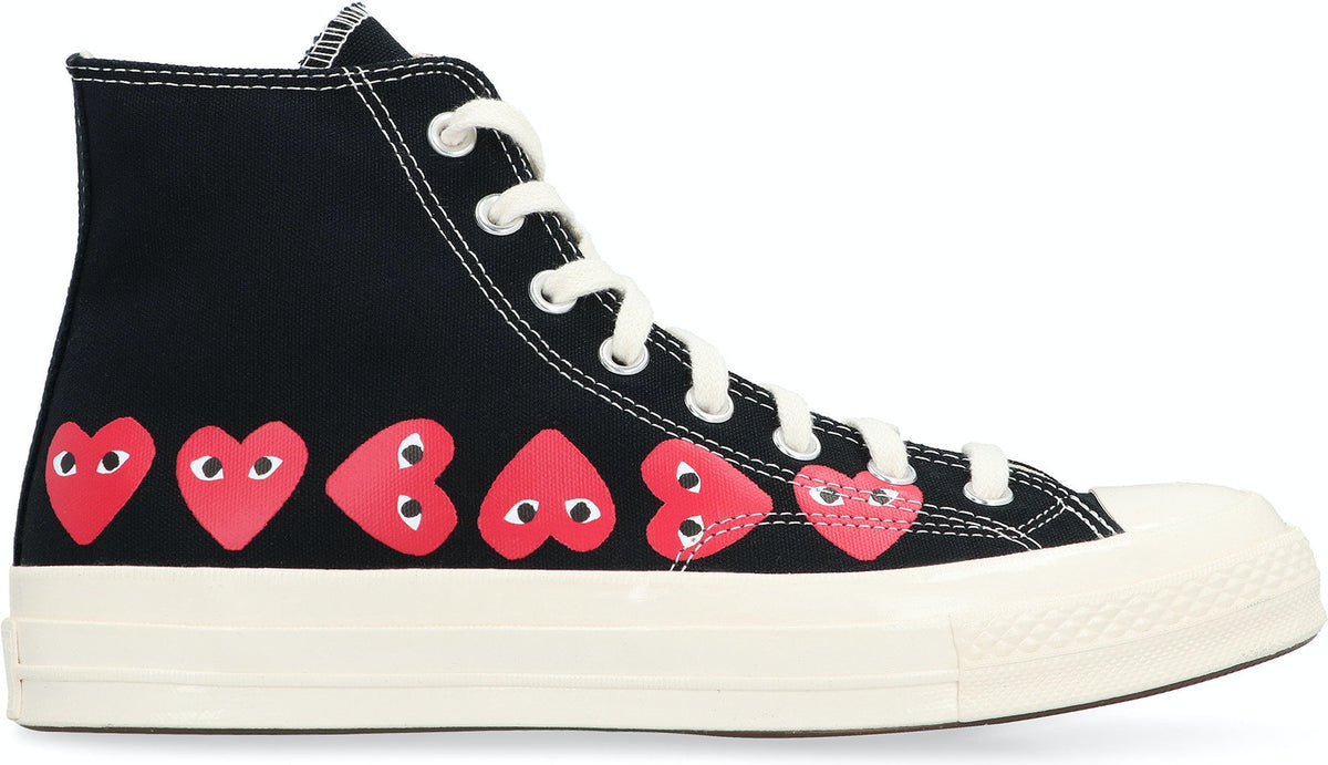 CONVERSE X COMME DES GARÇONS PLAY - CHUCK 70 HIGH-TOP SNEAKERS