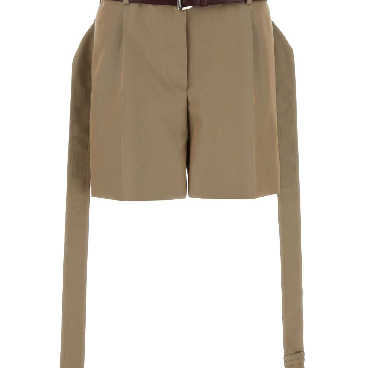 PRADA Twill Mini Shorts for Women