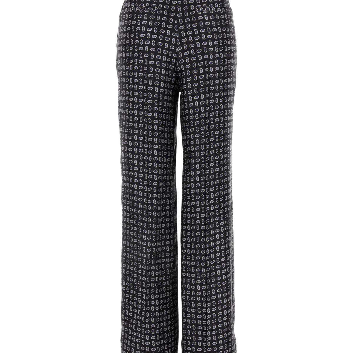PRADA Silk Printed Pants for Women - Fall/Winter 2025