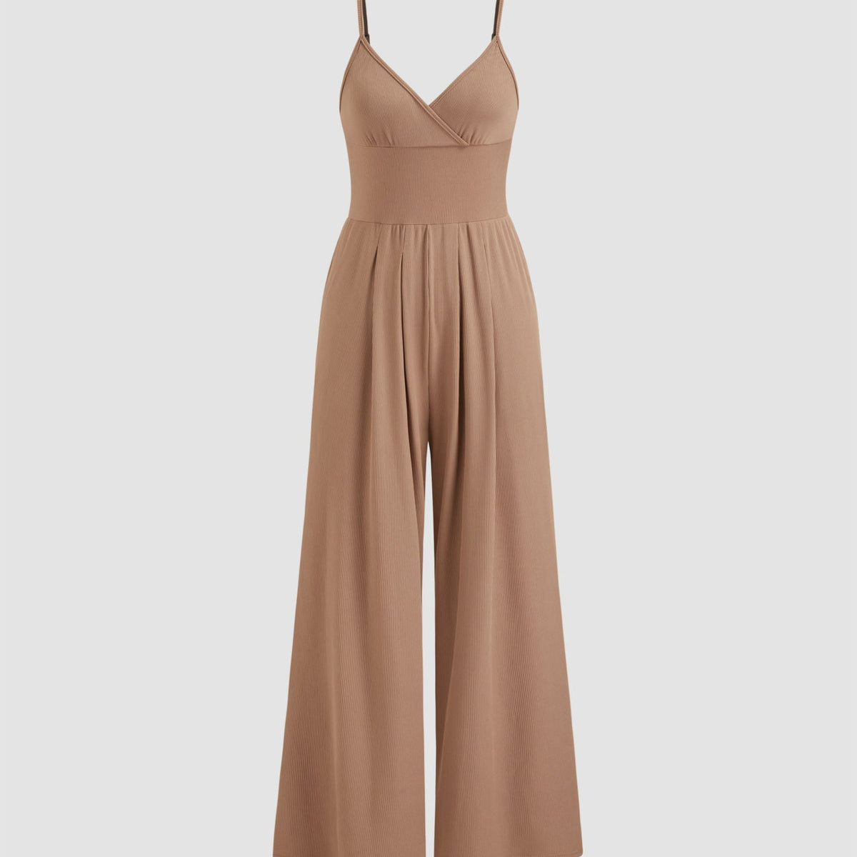 Jasmine | V-neck Cami Wide Leg Jumpsuit