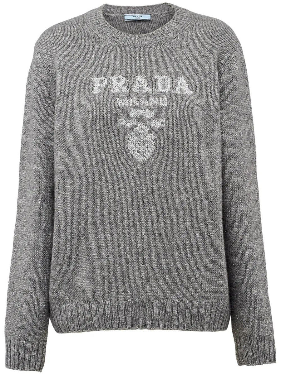 PRADA Wool T-Shirt for Women - SS25 Collection