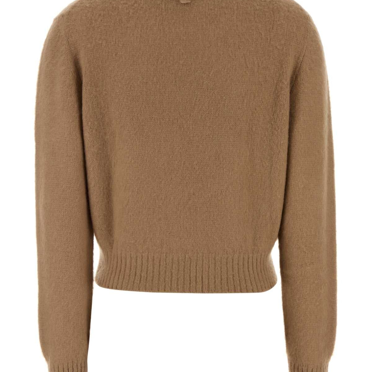 PRADA Biscuit Cashmere Sweater for Women