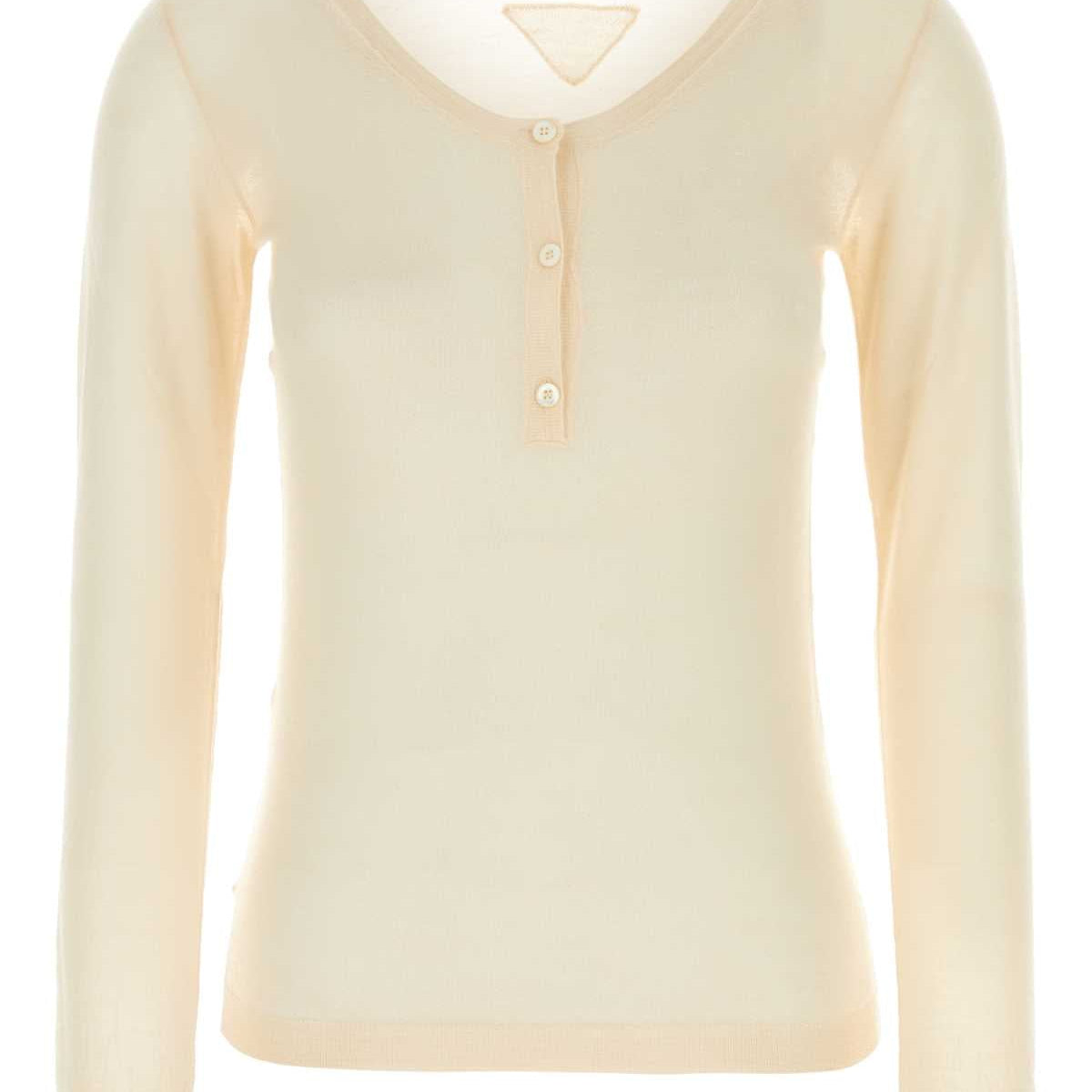 PRADA Cashmere Blend Sweater for Women - FW24 Collection