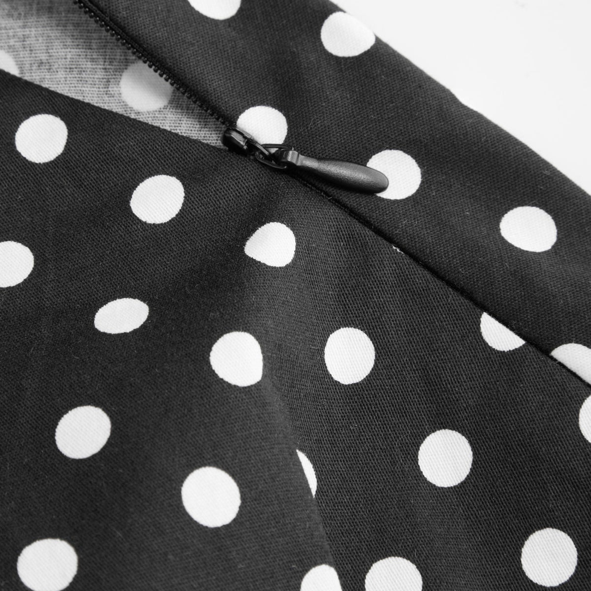 Emilia | Halter Neck Polka Dot Backless Mini Dress