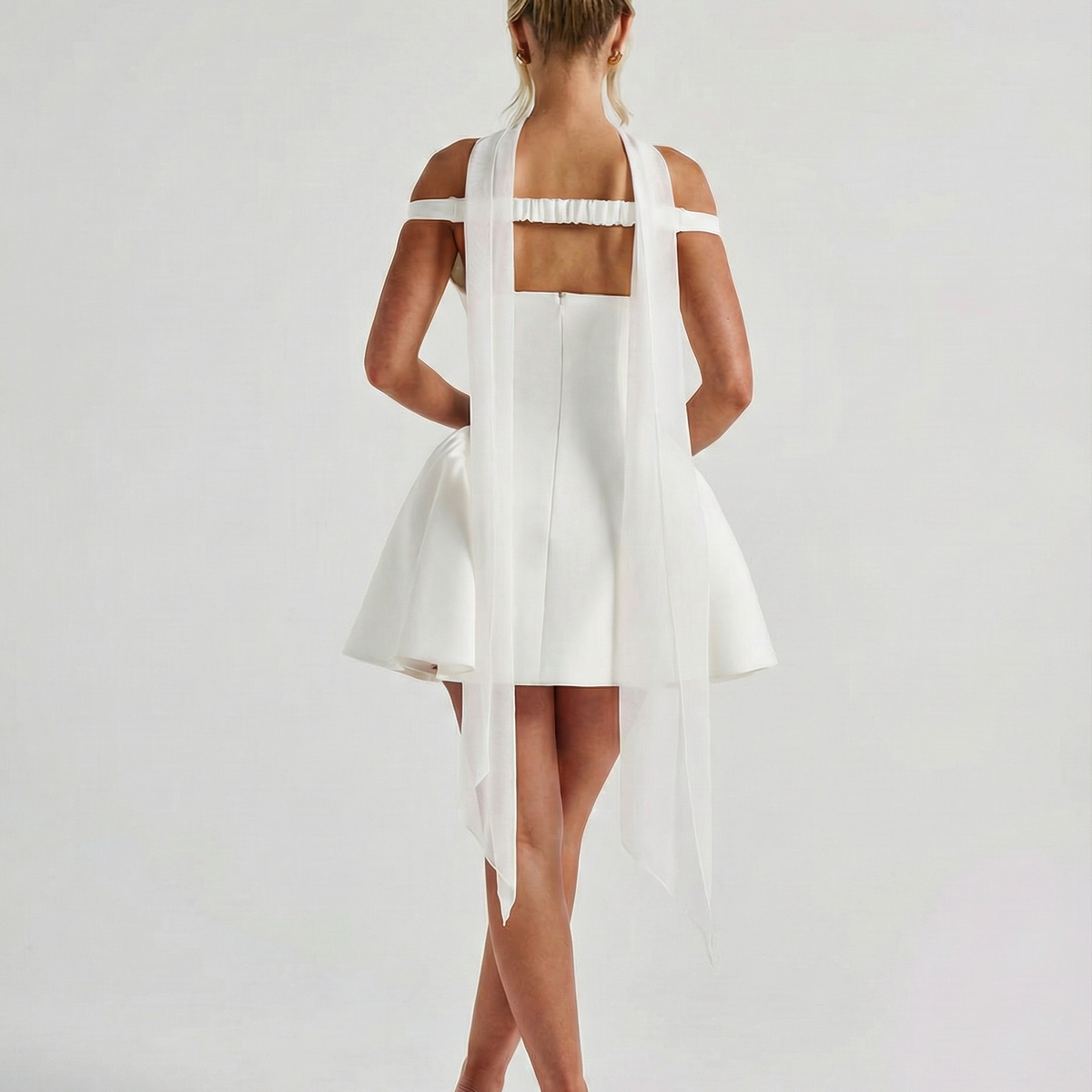 Serina | Mini Dress with Off-Shoulder Neckline