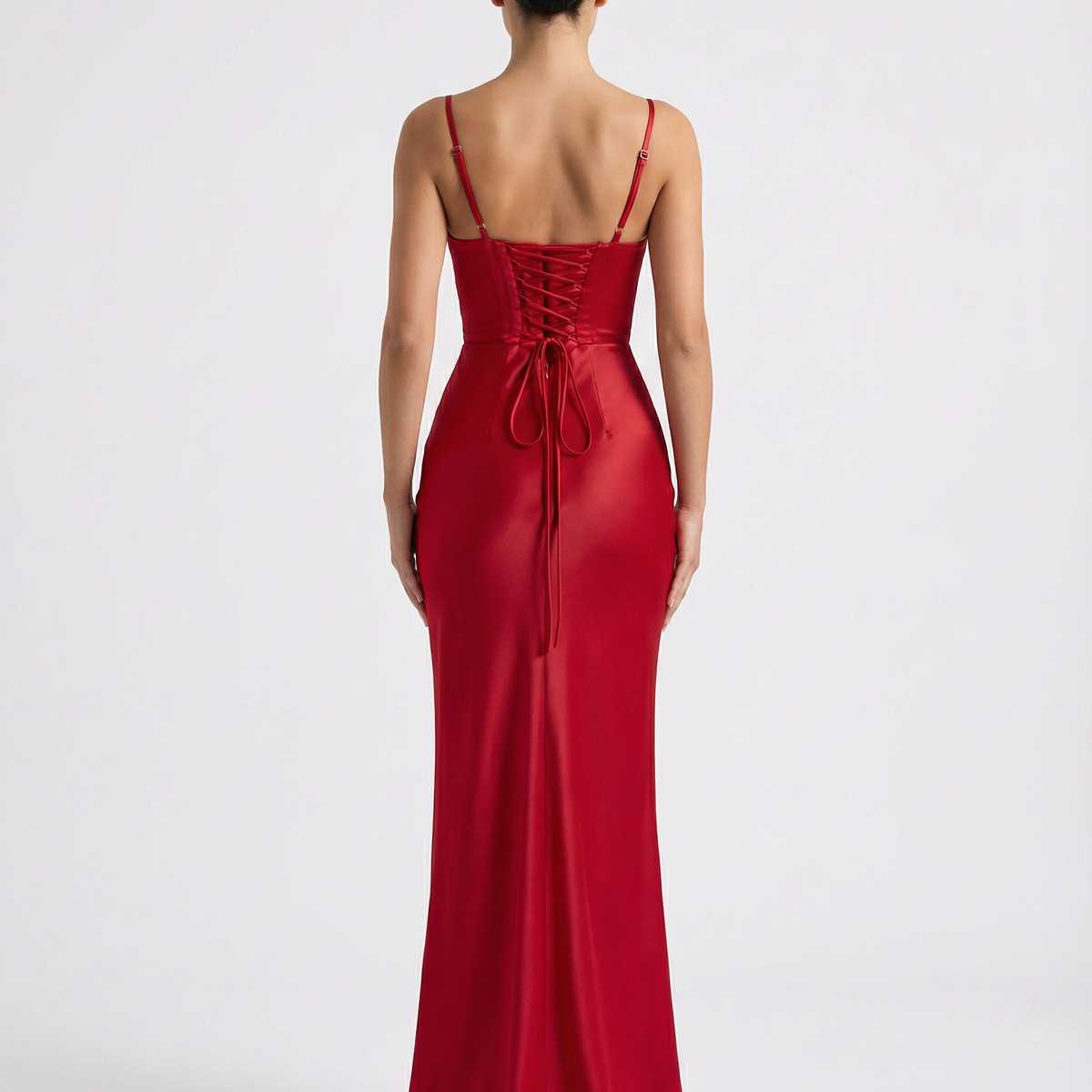 Genesis | Maxi Dress with Structured Corset Bodice
