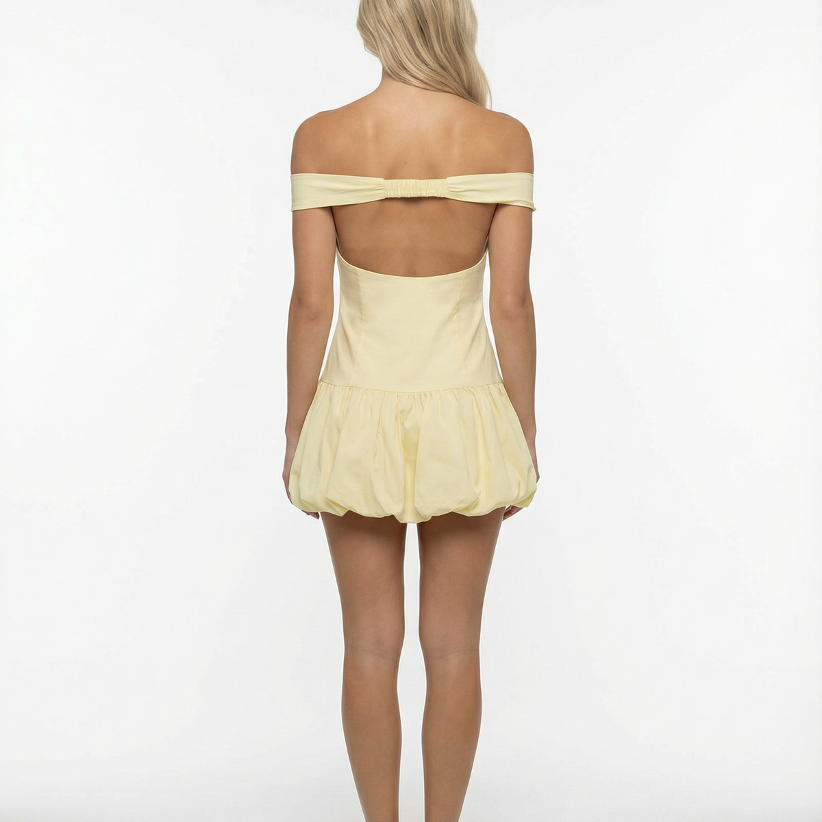 Cynthia | Off Shoulder Sleeveless Mini Dress