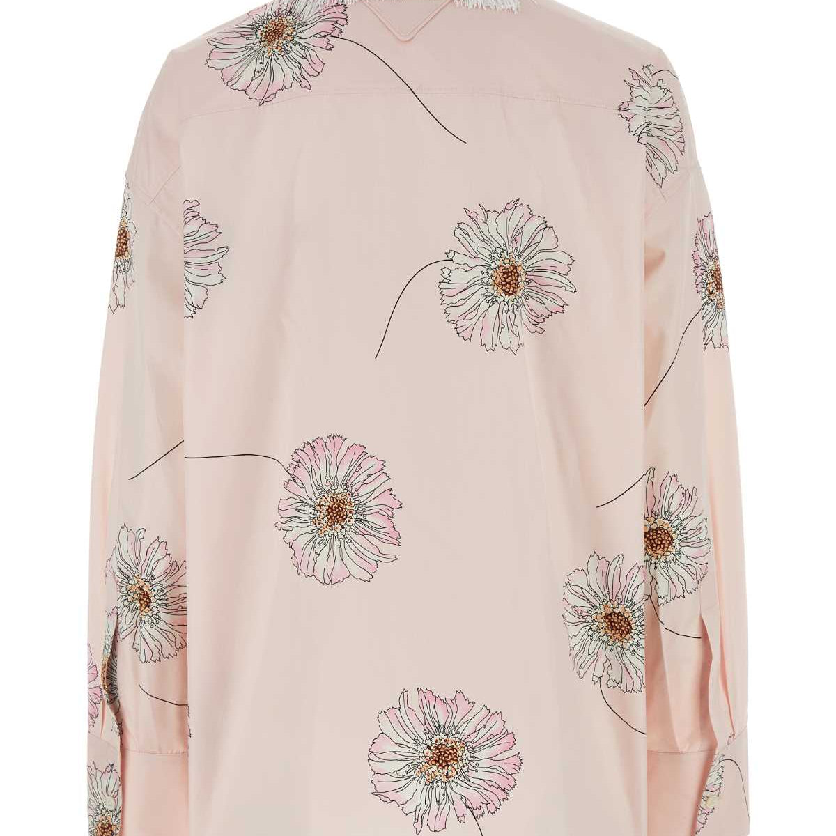 PRADA Floral Oversize Shirt for Women - SS24 Collection