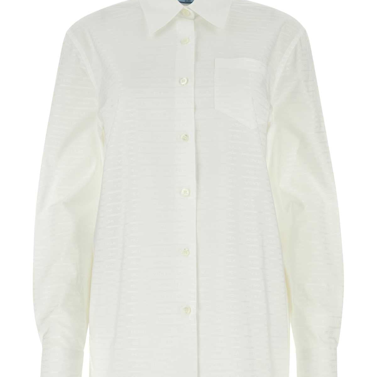 PRADA Cotton Shirt for Women - Fall/Winter 2024 Collection