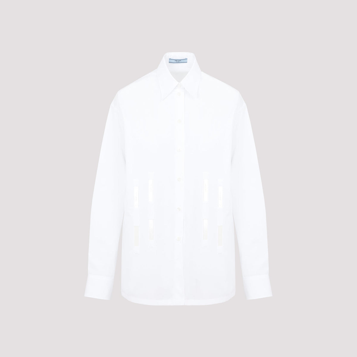 PRADA Oversized Poplin Shirt for Women