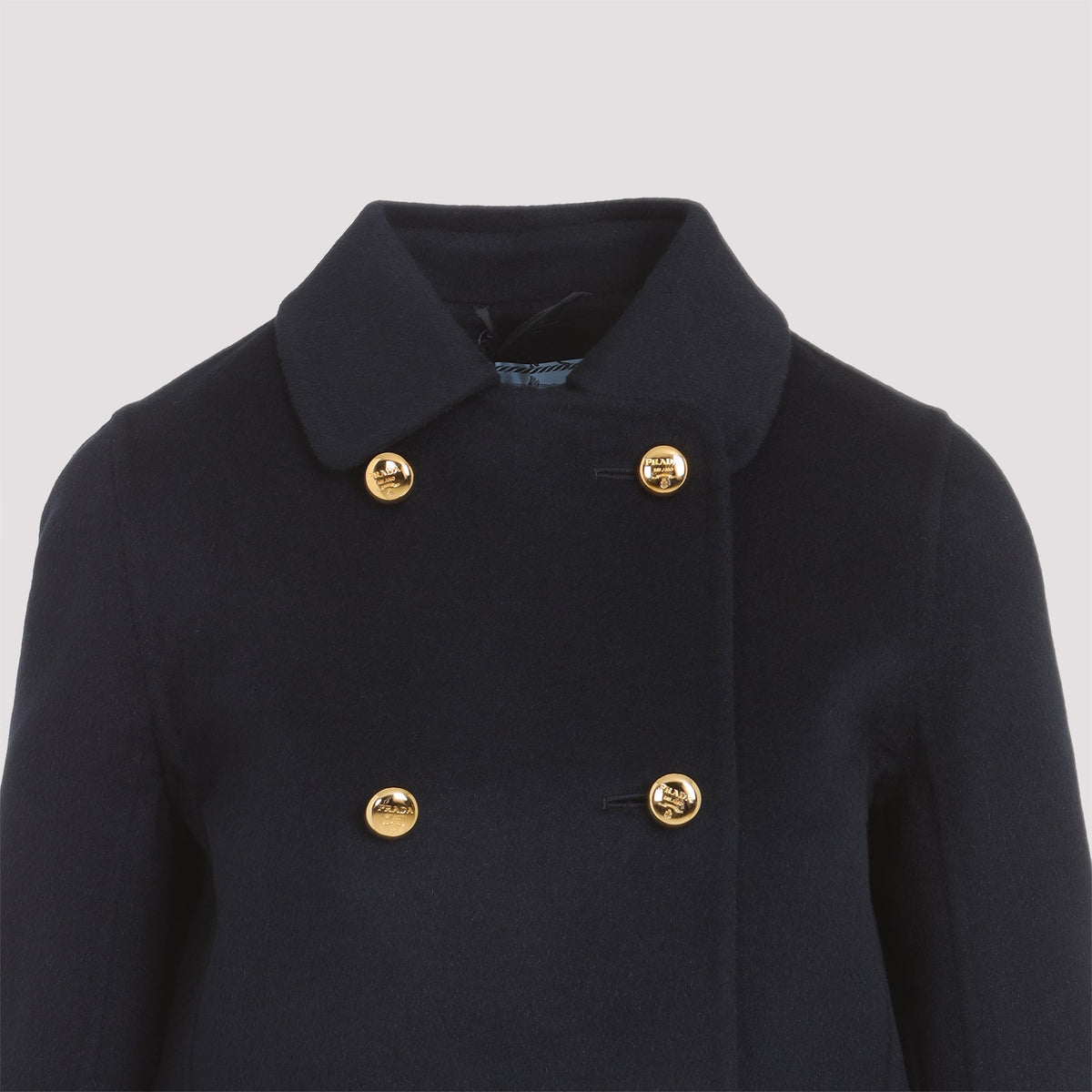 PRADA Wool Blend Jacket for Women - SS25 Collection