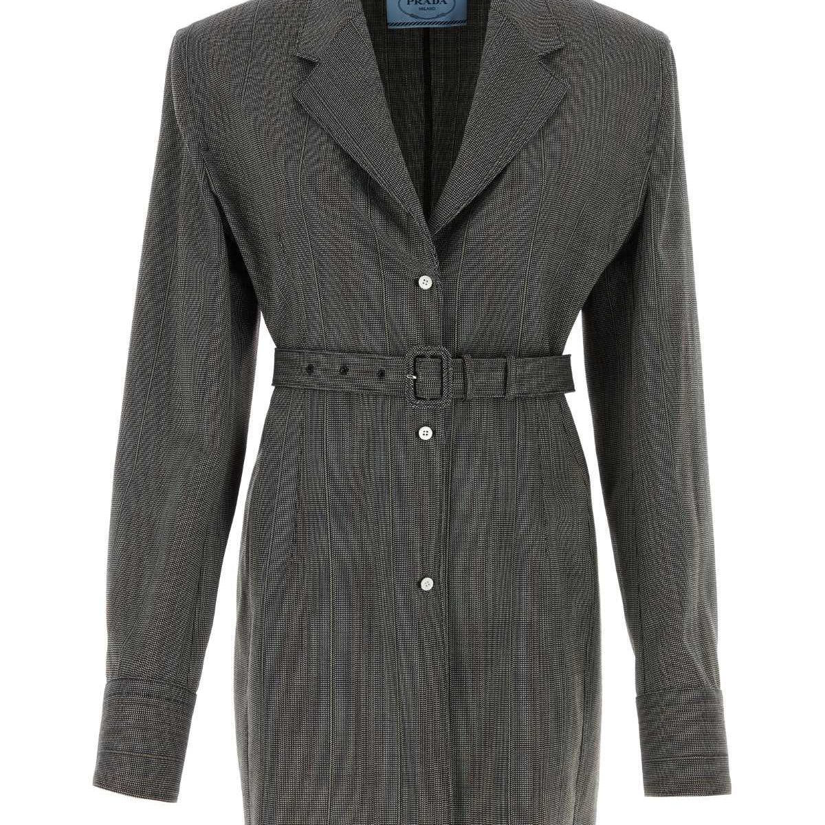 PRADA Wool Blazer for Women - SS24 Collection