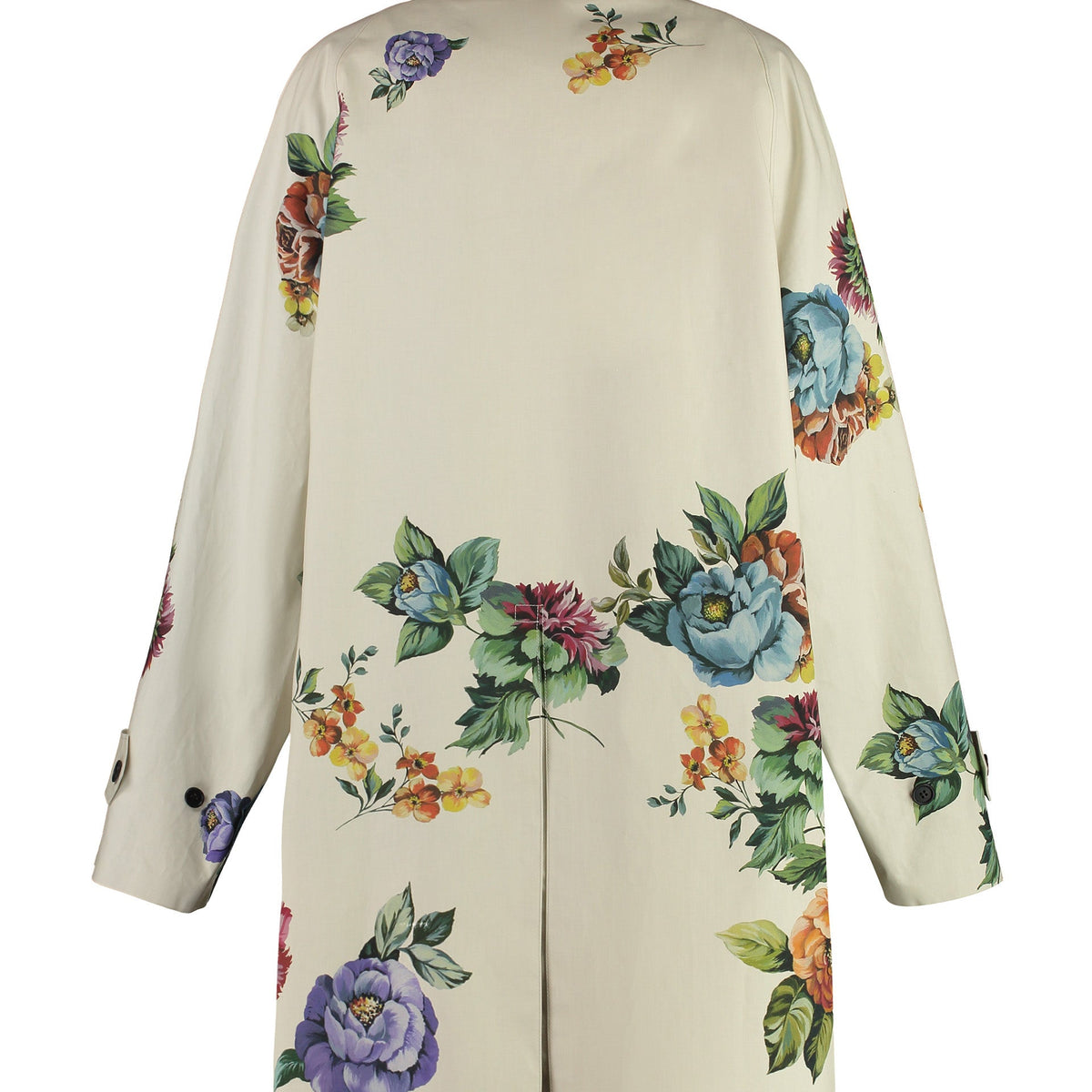 PRADA Printed Cotton Overcoat - Women’s Fashion Statement