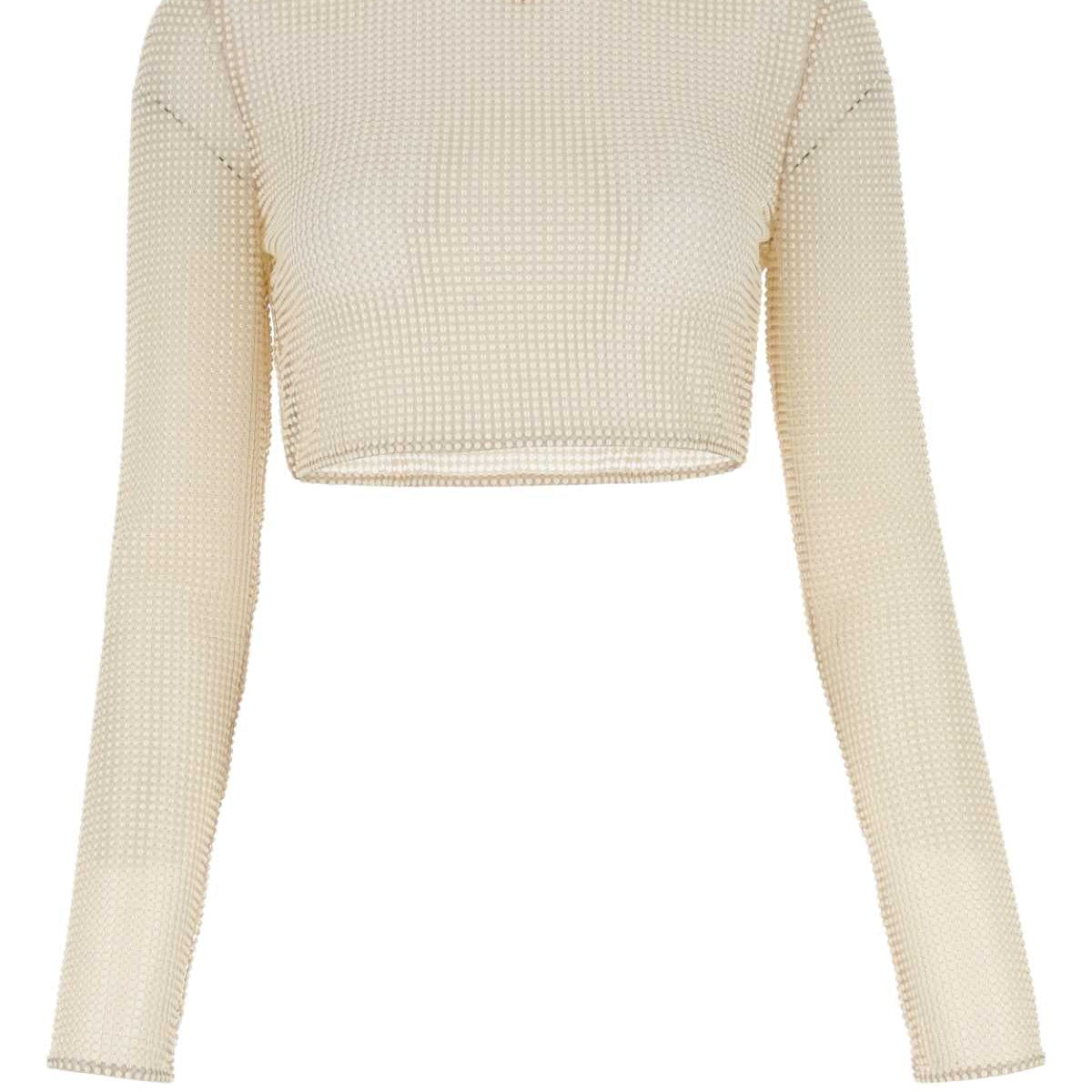 PRADA Mini Beaded Sweater for Women