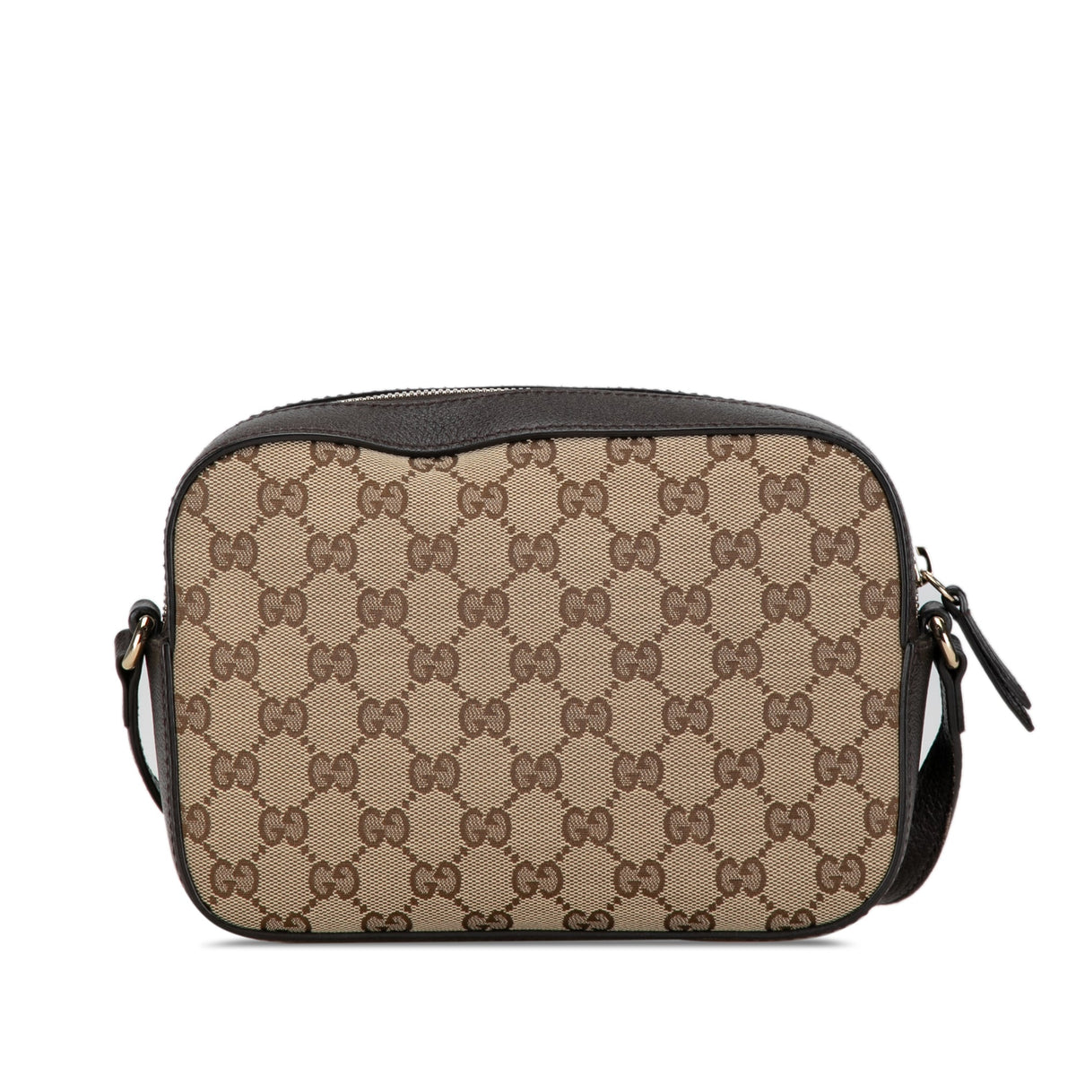GUCCI GG Canvas Webby Bee Crossbody Crossbody Bag