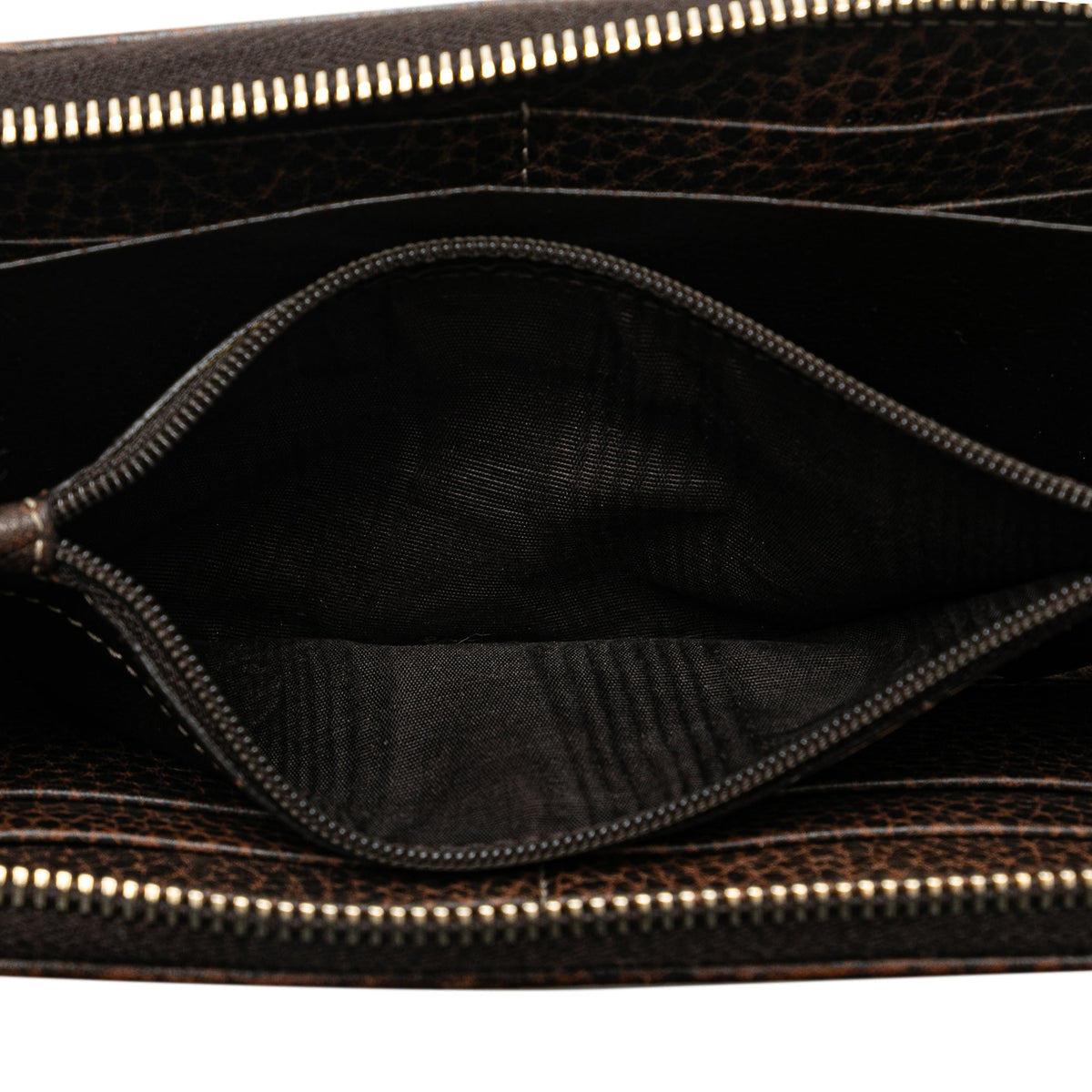 GUCCI GG Canvas Bamboo Wallet Long Wallets
