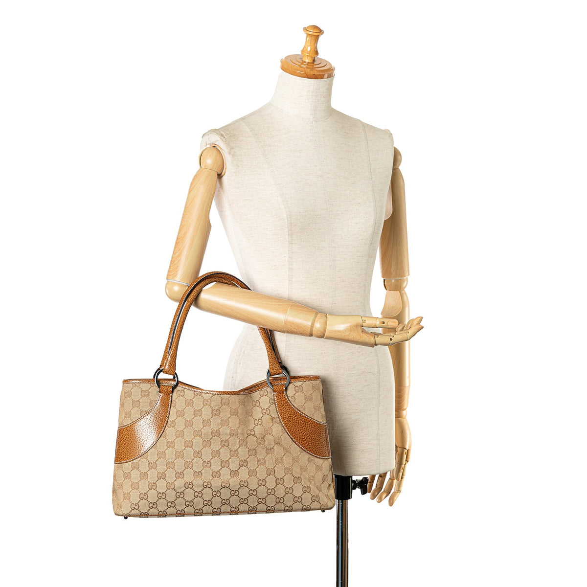 GUCCI GG Canvas Tote Tote Bag