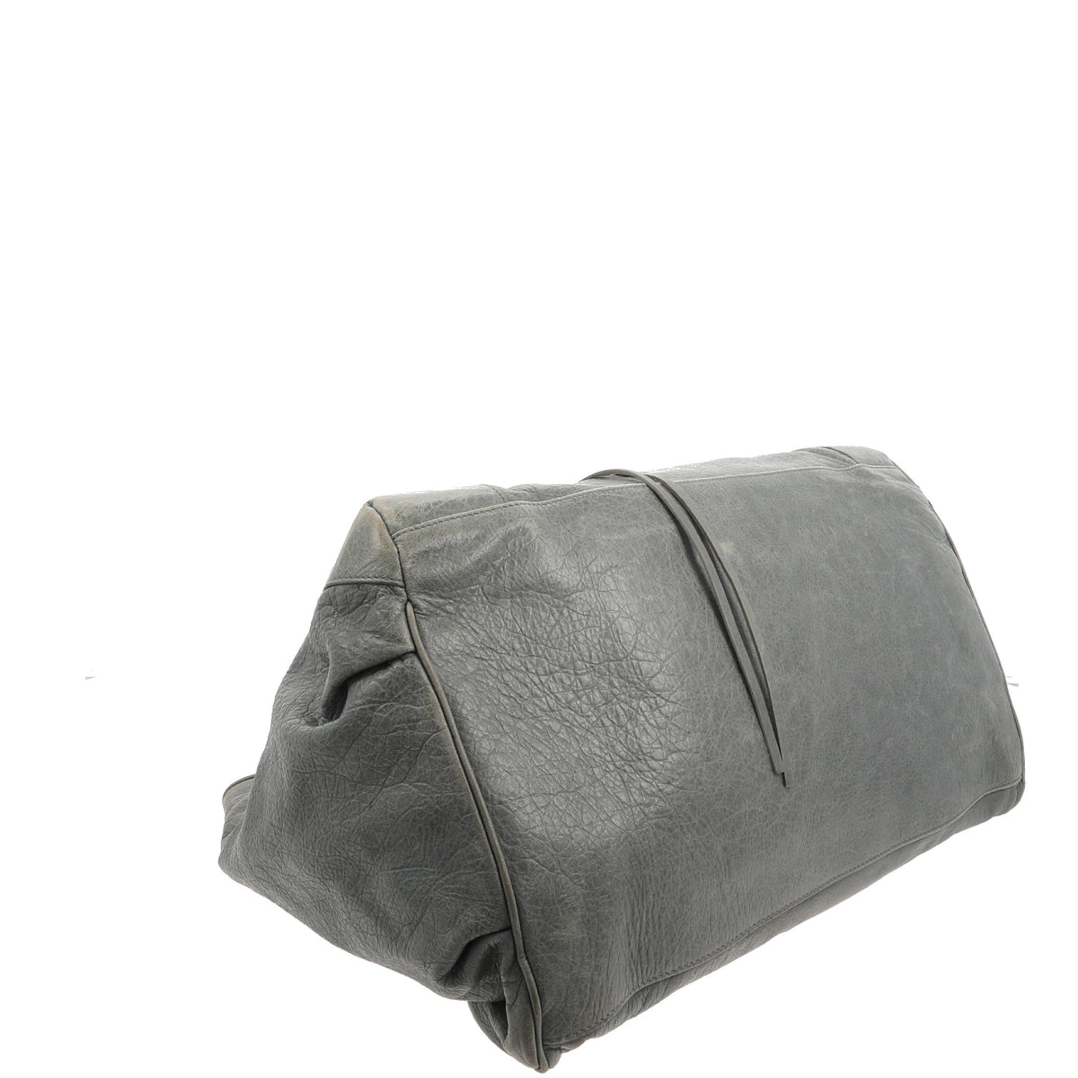 balenciaga Sunday Shoulder Bag in Blue Leather