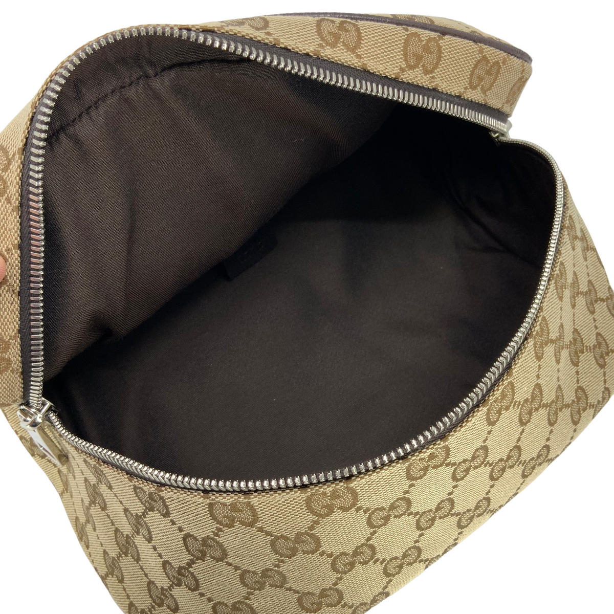 Gucci GG Monogram Canvas Waist Pouch NEW