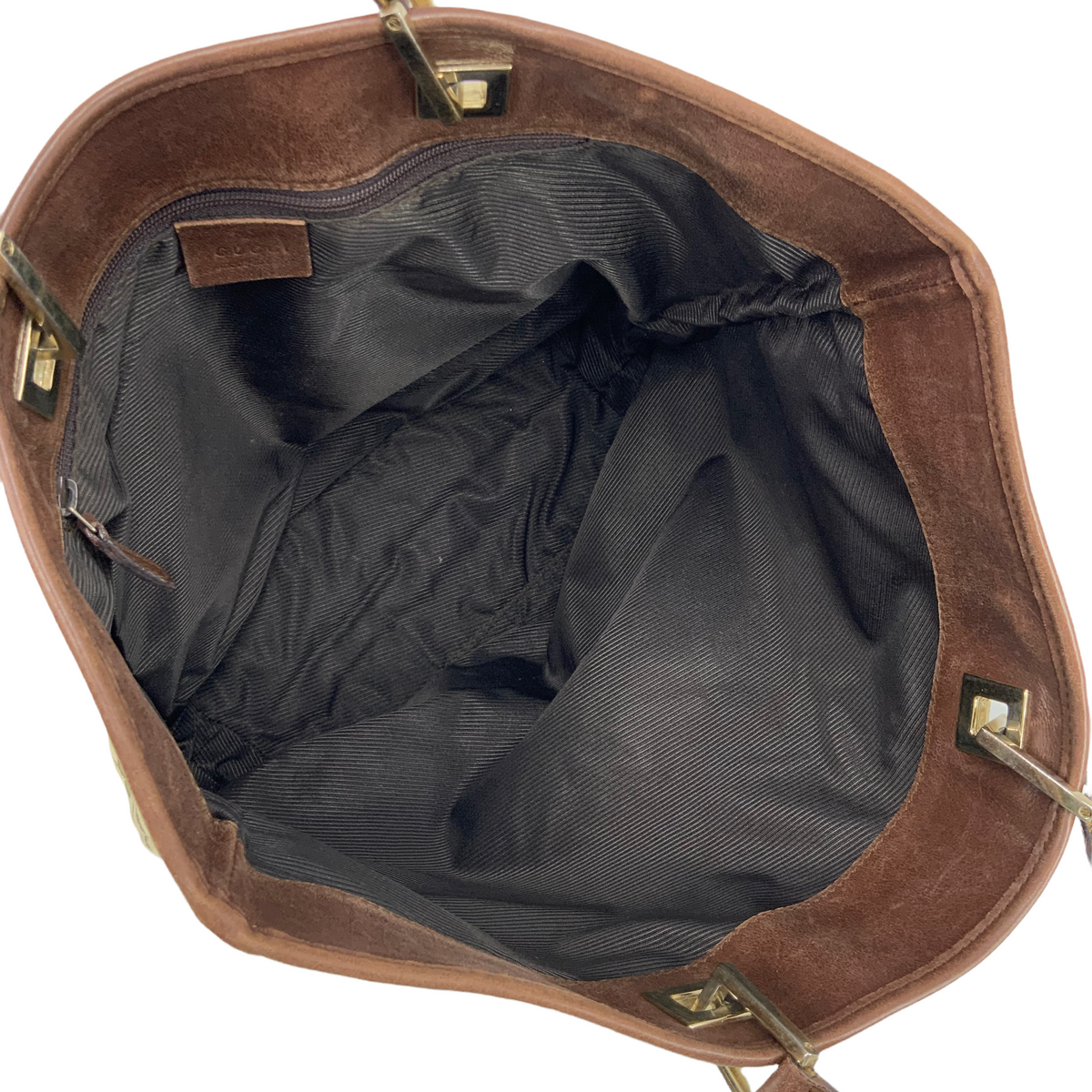 Gucci Vintage Monogram Canvas Tote Bag