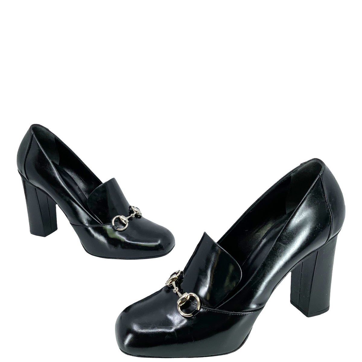 Gucci Horsebit Leather Horesbit Loafer Pumps Size 9.5