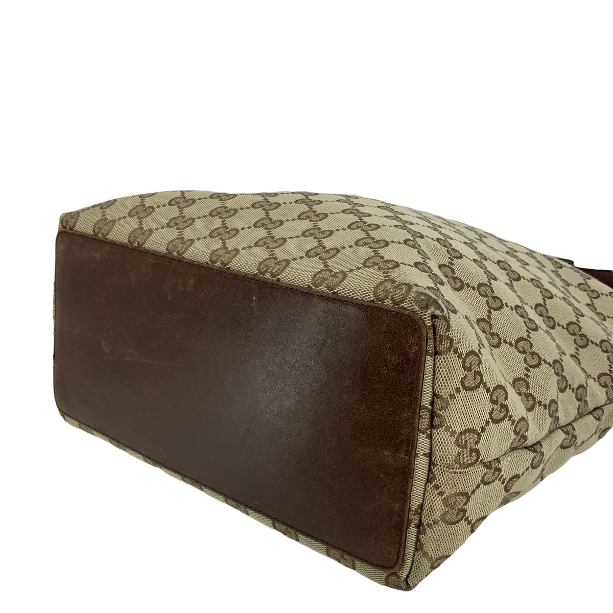 Gucci Vintage Monogram Canvas Tote Bag