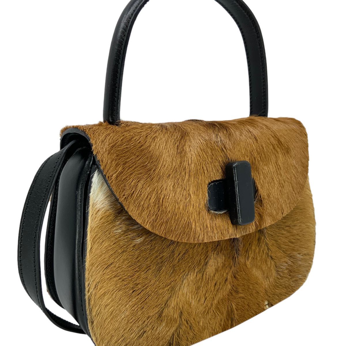 Gucci Pony Hair Classic Top Handle Bag