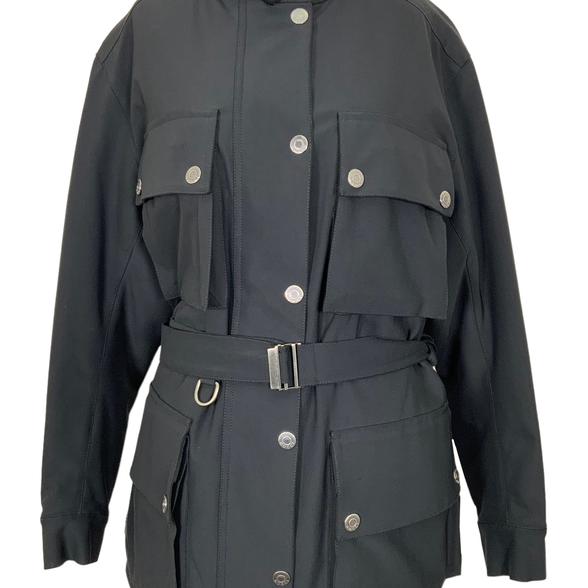 GUCCI Polyester Belted Utility Jacket Size M