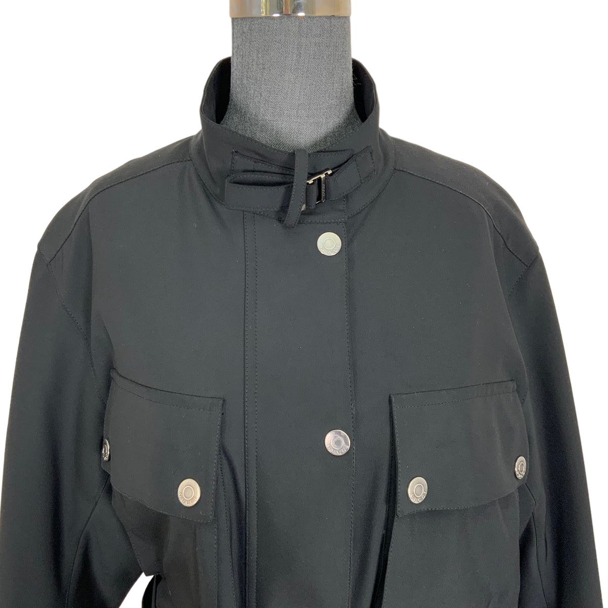GUCCI Polyester Belted Utility Jacket Size M