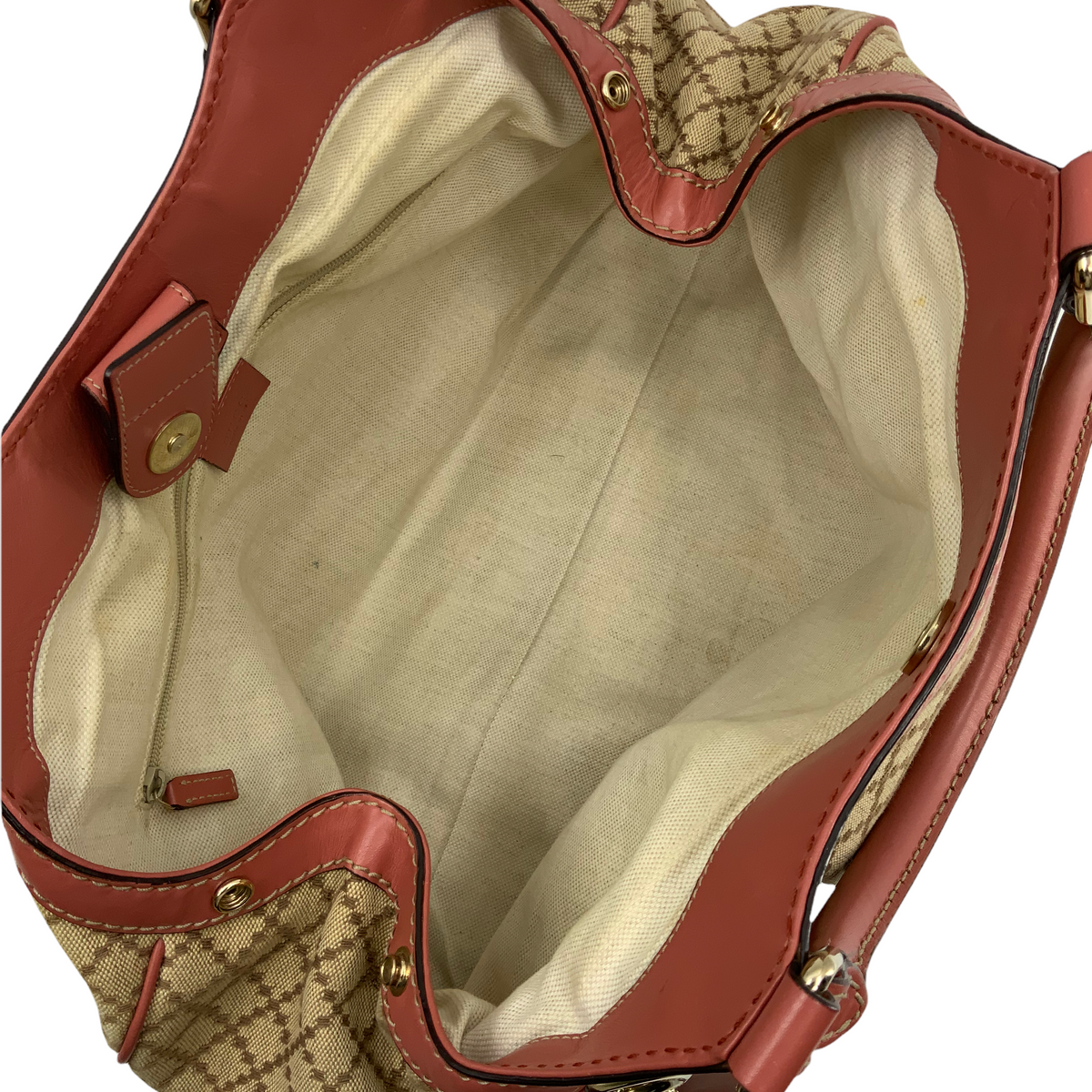 GUCCI Diamante Canvas Medium Sukey Tote
