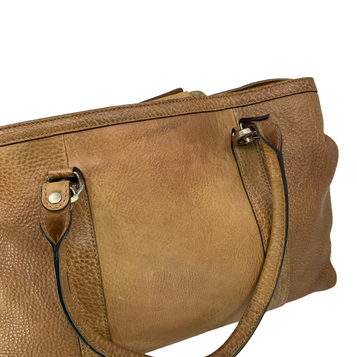 GUCCI Miss GG Leather Medium Tote Bag