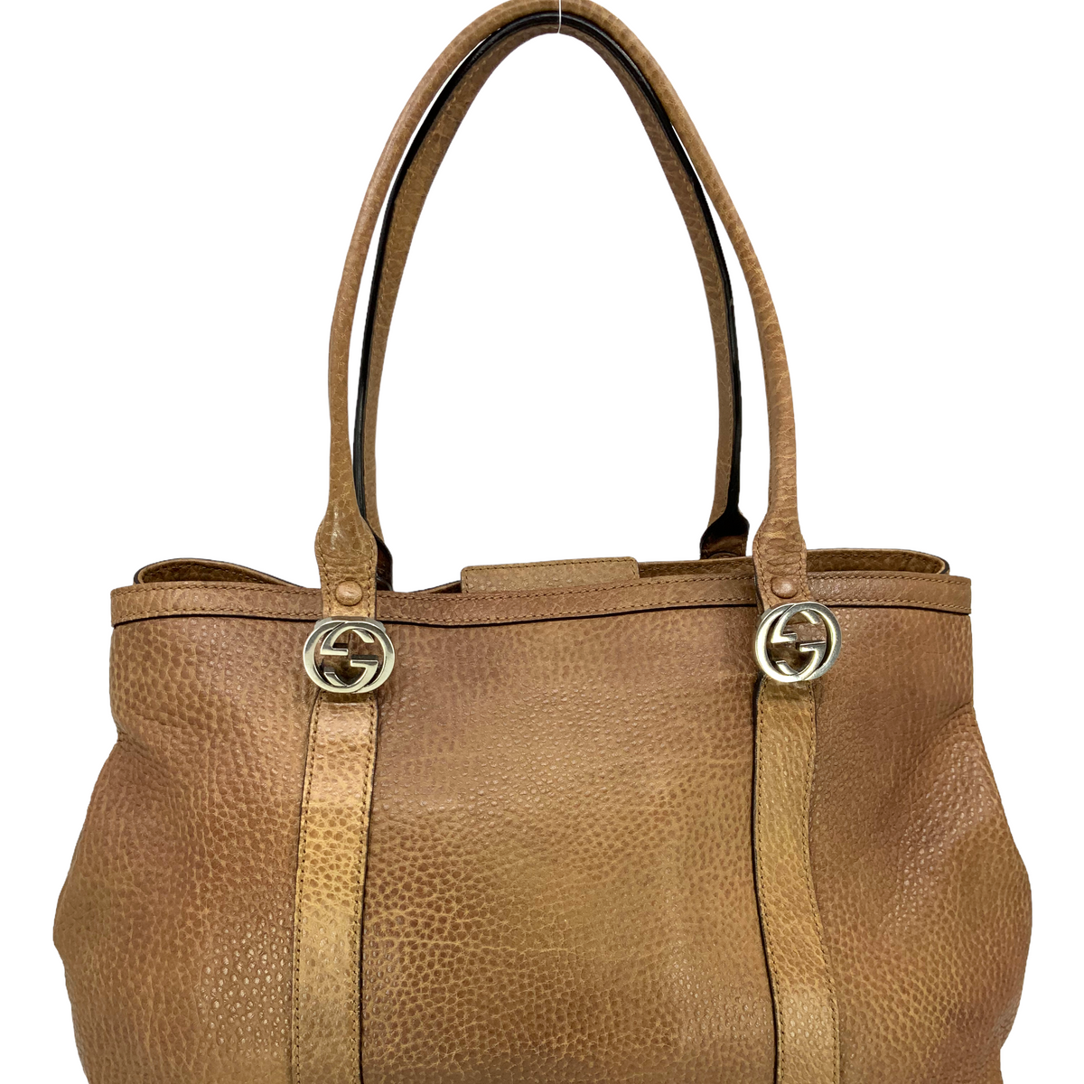 GUCCI Miss GG Leather Medium Tote Bag