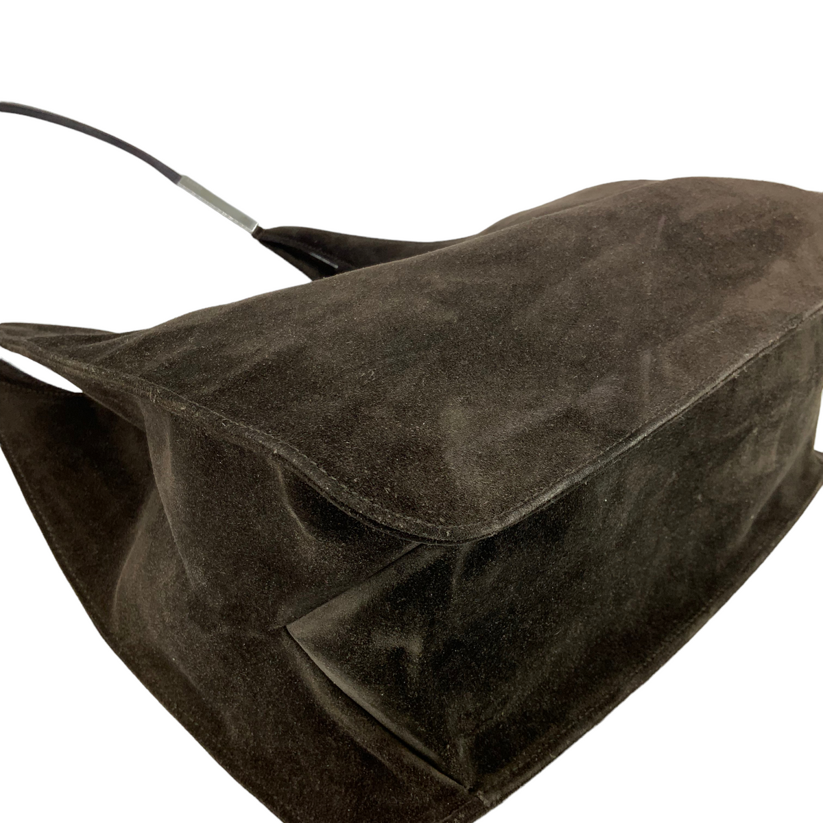 GUCCI Vintage Suede Hobo Bag