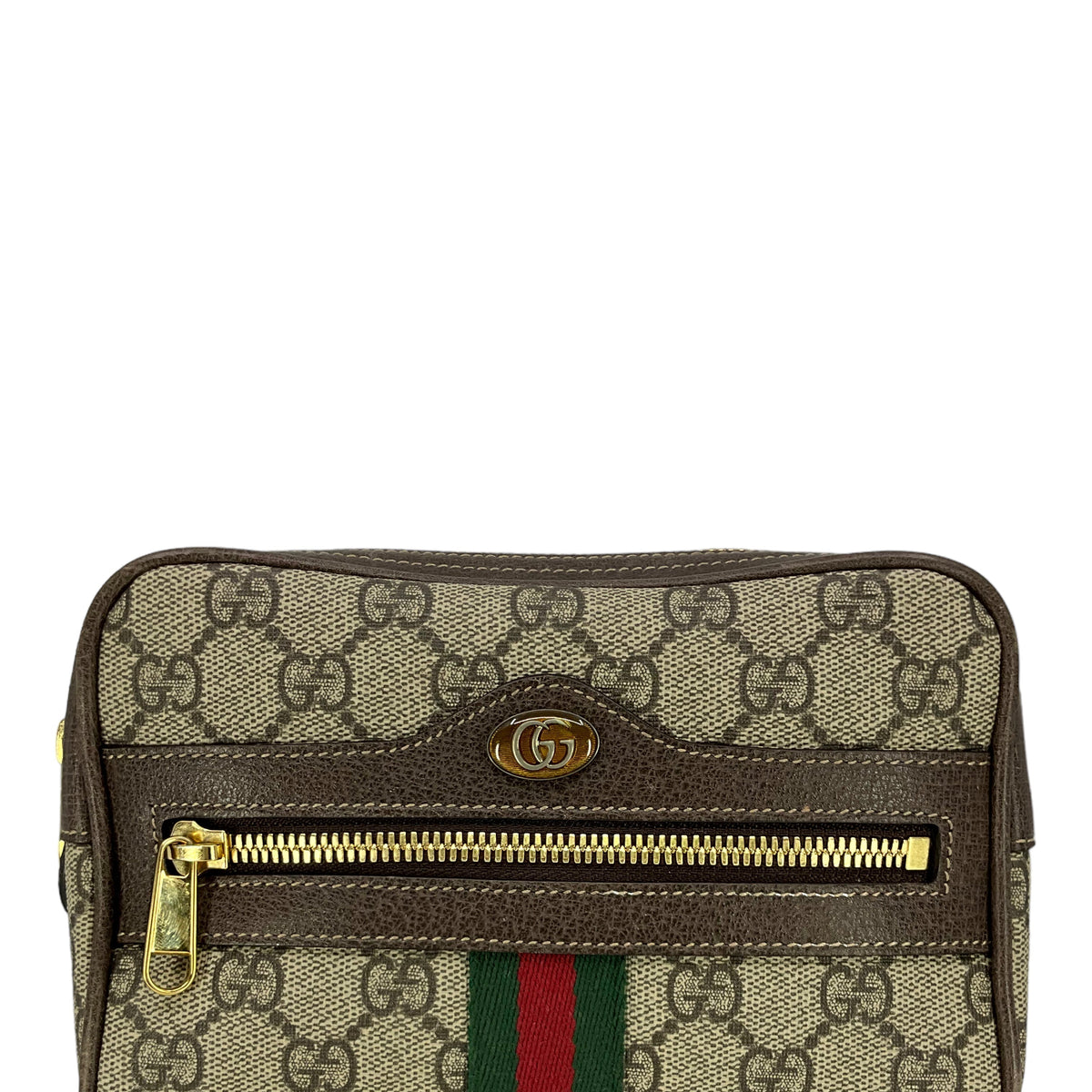 GUCCI GG Supreme Canvas Small Ophidia Belt Bag Size 95