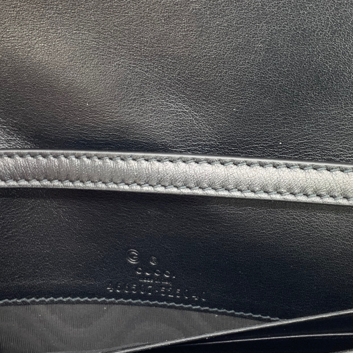 GUCCI Microguccissima GG Leather Crossbody Wallet NEW