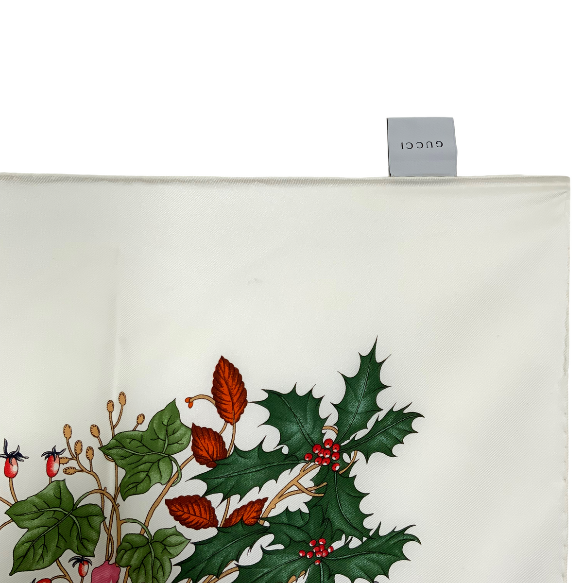 Gucci Josephine Floral Print Silk Scarf