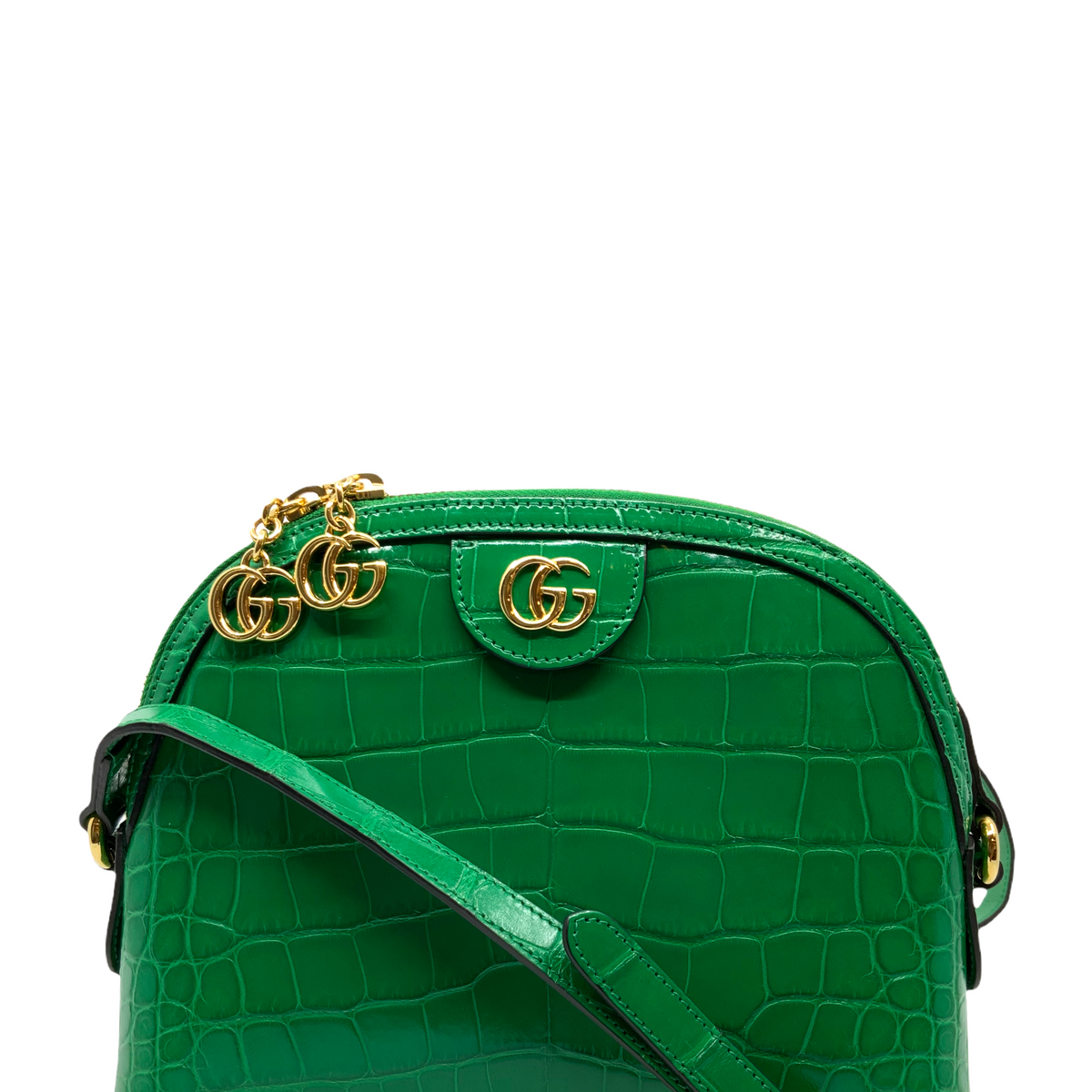 Gucci Ophidia Alligator Shoulder Bag NEW