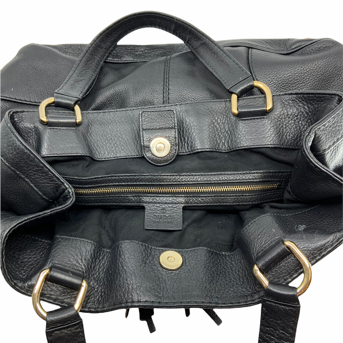 Gucci Leather Sienna Tote Bag