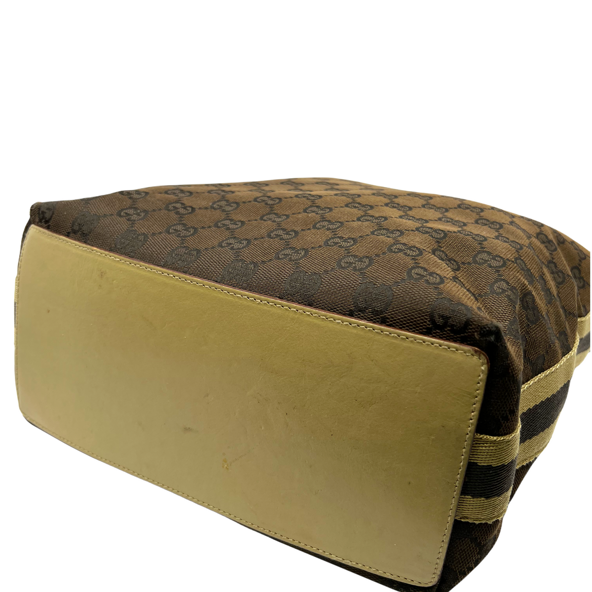 Gucci Vintage Monogram Canvas Tote Bag